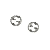 Interlocking G Earrings Silver