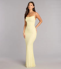 Meara Beaded Sequin Mermaid Formal Dress