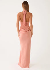 Kiyah Maxi Dress - Peach
