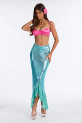 Dive In 3 Piece Costume Set - Pink/Combo