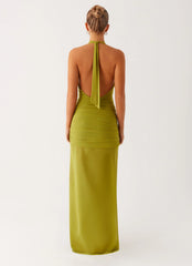 Island Muse Dress - Lime