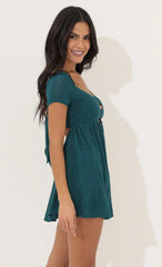 Heart Breaker Dress In Green