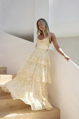 Shining Suns Maxi Dress Yellow