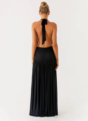 Full Attention Maxi Dress - Black