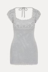 Eloise Crochet Mini Dress - Angel'S Meadow