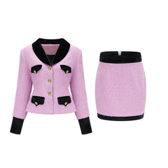 Emma Blazer & Skirt Matching Set